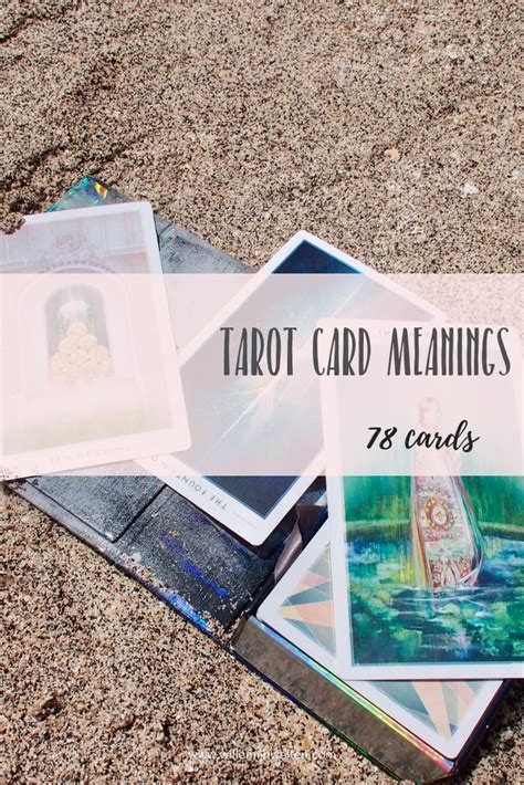 The tarot works because it is a representation of life through pictures. Tarot Card Meanings of all 78 cards of rider-waite. Easy shortlist