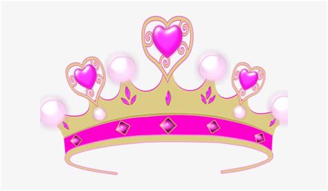 Transparent Princess Crown