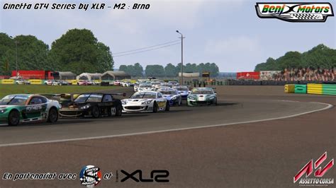 Assetto Corsa Ginetta Gt Series By Xlr M Brno Youtube