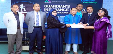 Offer guardian group accident insurance to your clients. Daffodil International University
