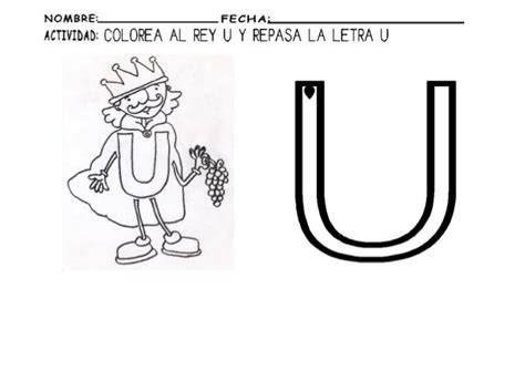 Dibujos Para Colorear Que Empiecen Con La Letra U Para Colorear