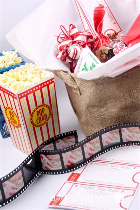 Unless they are good ones that would be considered an upgrade, most people have a set already. Date Night Movie Gift Basket Idea {& Printable} - This ...