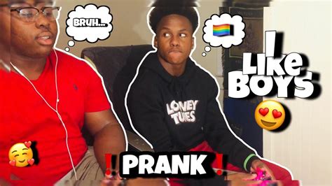 I Like Boys Prank On Brother😳🏳️‍🌈 Youtube