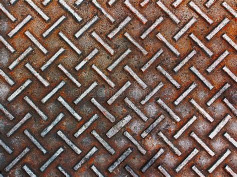 Rusty And Grunge Steel Plate Stock Image Image Of Durable