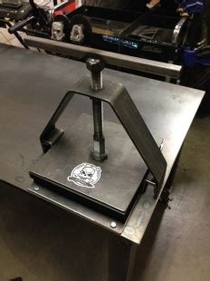 My kydex press diy video might give you an idea or two for your kydex press making. Homemade Kydex Press - HomemadeTools.net