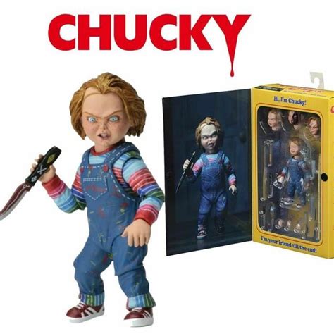 Figurine Chucky Neca Film Horreur Poupée Couteau Figure Collection