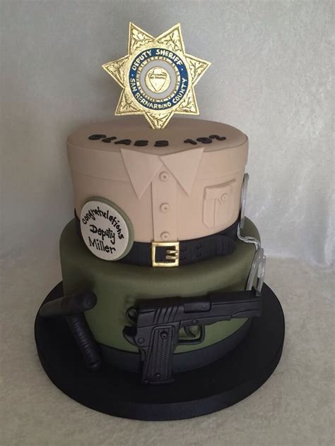 Heres A Cake For A New Deputy Like My Son In Law Sbcsd Police