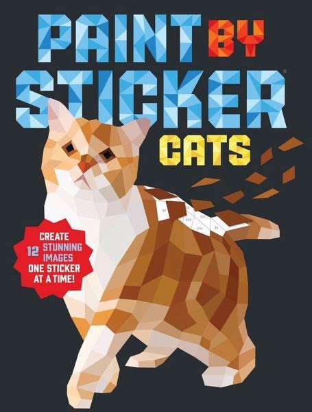 Paint By Sticker Cats Von Workman Publishing Englisches Buch Bücherde