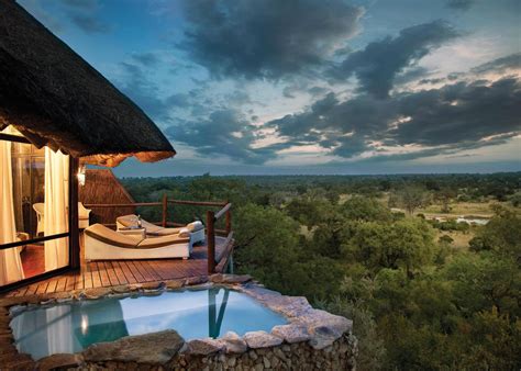 African Game Reserve Luxury Lodge Hd Desktop Wallpaper Widescreen