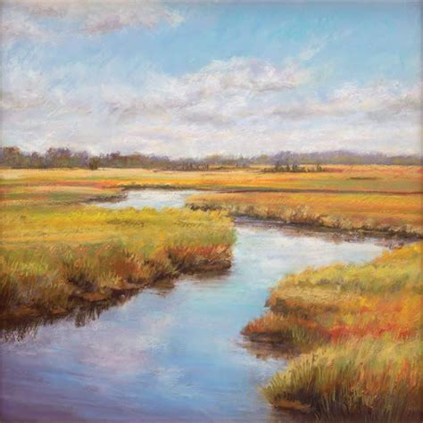 Paintings Of Marshes For Her Painting Marsh River Reflections