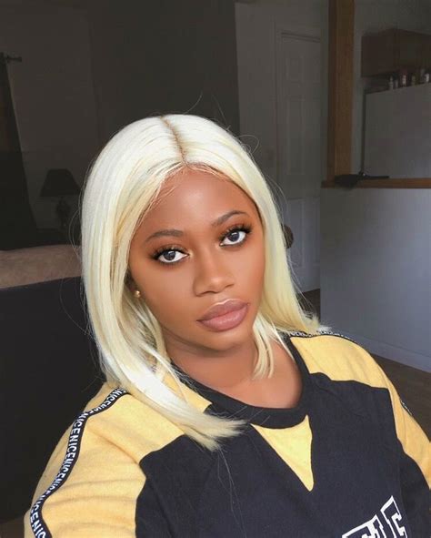 613 Wig Blonde Hair Makeup Beautiful Black Women Makeup For Brown