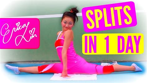 How To Get Splits In One Day Workout Splits Splits In A Day Cheerleading Tips