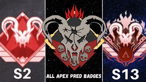 Apex Legends All Apex Predator Badges Youtube