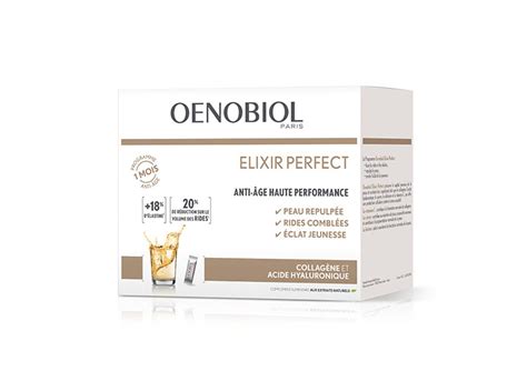 Oenobiol Elixir Perfect Anti âge 30 Sticks Pharmacie En Ligne