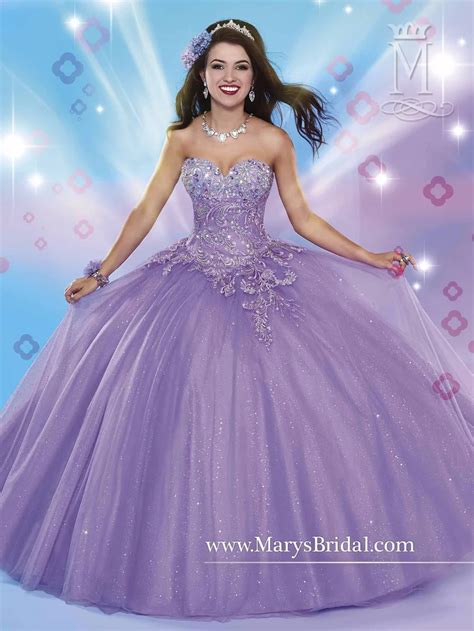Sweet 16 Dress 2017 Purple Shimmering Tulle Quinceanera Ball Gown With Strapless Sweetheart