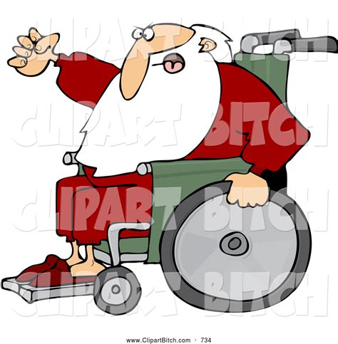 Clip Vector Cartoon Art Of A Mad Santa Waving His Fist In Anger While