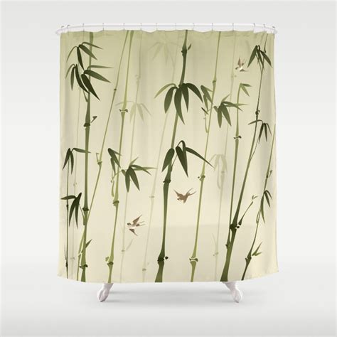 Bamboo Forest Shower Curtain By Ori Artiste Society6