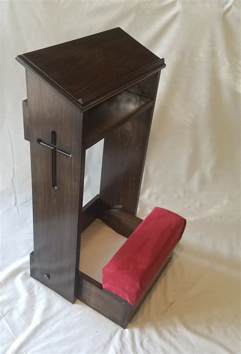 Folding Prayer Kneeler Kneeling Bench Catholic Altar Home Etsy