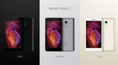 The xiaomi redmi note 4 is the fourth smartphone under the redmi note series developed by xiaomi inc. Xiaomi officially launches Redmi Note 4 with Qualcomm ...