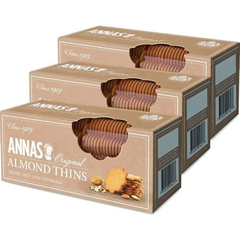 Annas Almond Thins 150 G X 3 Fiyatı Taksit Seçenekleri