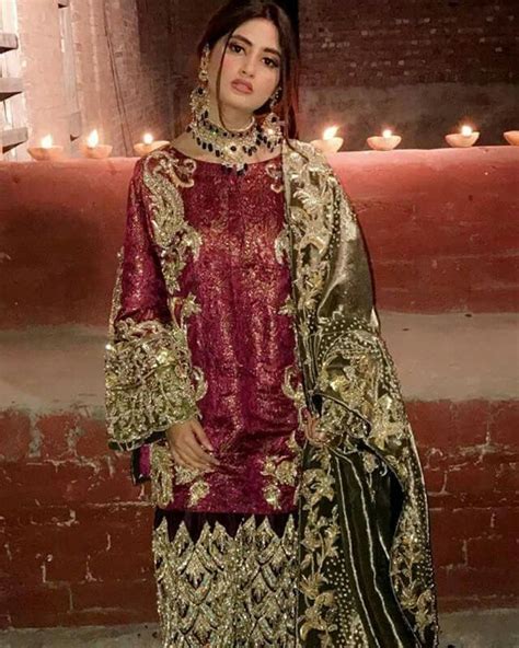 Sajal Ali Pakistani Bridal Dresses Pakistani Dress Design Pakistani