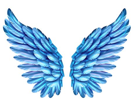 Download Blue Nature Wings Royalty Free Stock Illustration Image