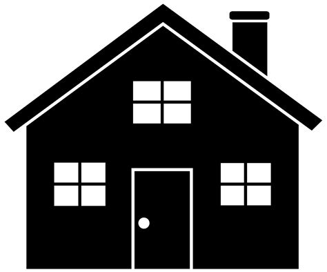 Board Cover House Silhouette Home Symbol House Illustration