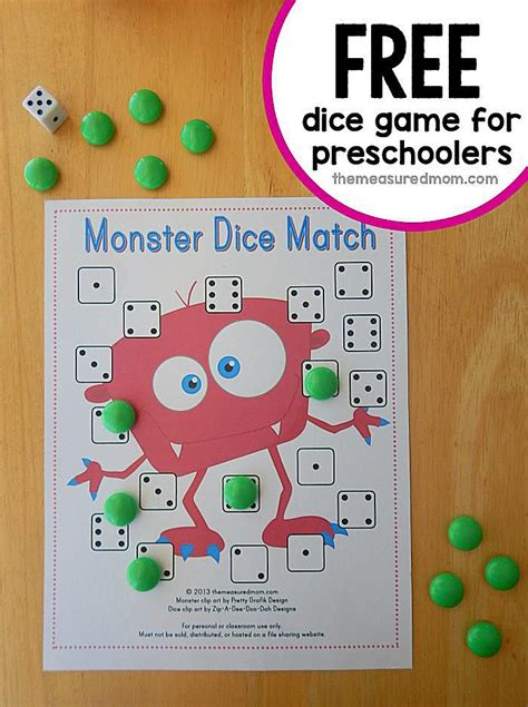 Instead of throwing the dice, we chose the next card from the stack! Halloween Math Worksheets and Activities for All Ages