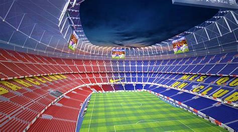 Clubul espanyol barcelona isi va inaugura in. Barcelona 2017 - New Camp Nou stadium