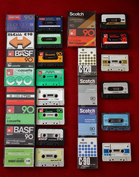 blank cassettes used to have some cool designs here are a few favourites from my collection