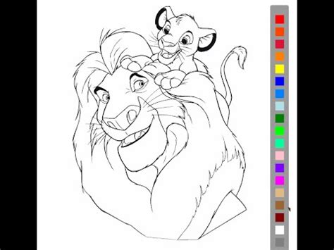 Let your kids to reveal all the imagination! The Lion King Coloring Pages For Kids - The Lion King ...