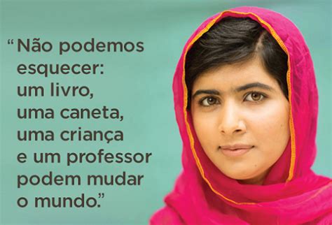 After the taliban attempted to kill her in 2012, she cofounded the malala fund, which is working to help girls receive 12 years of quality education. Texto Discurso de Malala Yousafzai no prêmio Nobel ...