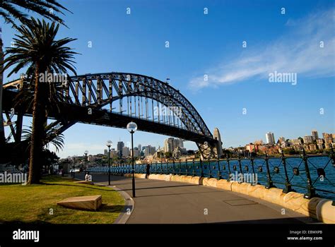 Harbour Bridge Australia New South Wales Sydney Stock Photo Alamy