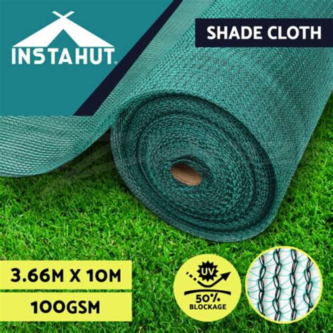 Instahut 50uv Shade Cloth Shadecloth Sail Garden Mesh Roll Outdoor 3