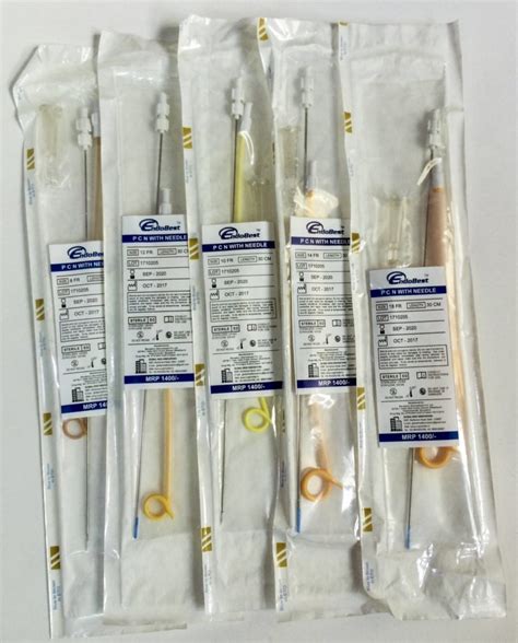 Pigtail Catheter With Needle For Nephrostomy Drainage