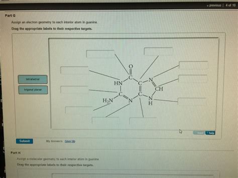 Get Answer Assign An Electron Geometry To Each Interior Atom In