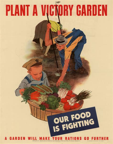 This article gives great idea to everyone. Plant a victory garden : our food is fighting : a garden ...