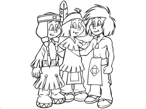 Yakari to download  Yakari Kids Coloring Pages