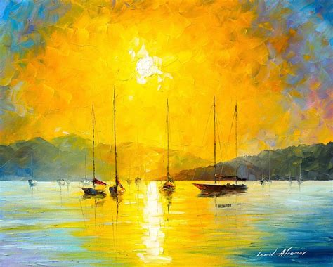 Beautiful Calm Painting By Leonid Afremov