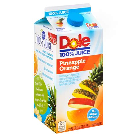 Dole 100 Pineapple Orange Juice Shop Juice At H E B