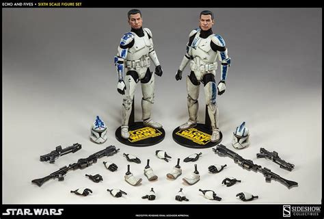 Sideshow Collectibles 16 Scale Star Wars Figure Clone Troopers Echo