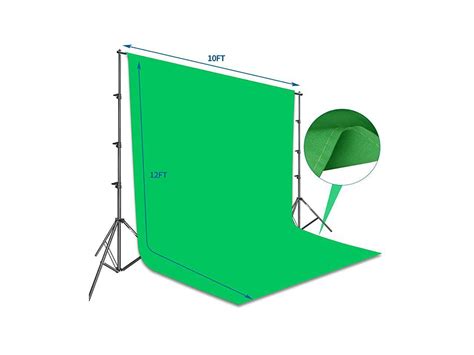 Green Screen Studio Photo Video Background Stand Backdrop Da5