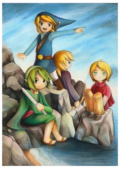 A Four Swords Story By Eternalegend On Deviantart Zelda Art Zelda