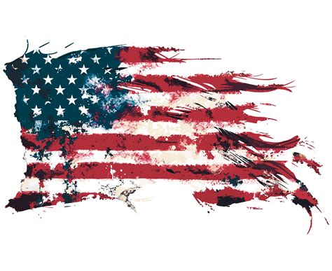 288 Download Vertical Distressed American Flag Svg Free Download