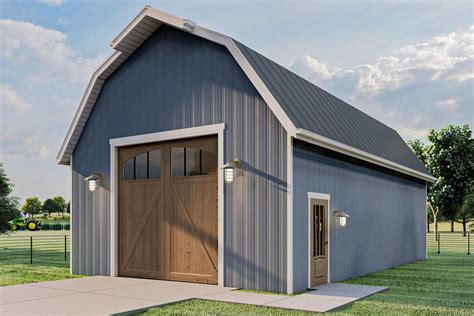 Plan 62938dj Pole Barn Garage With 12 High Overhead Door In 2021