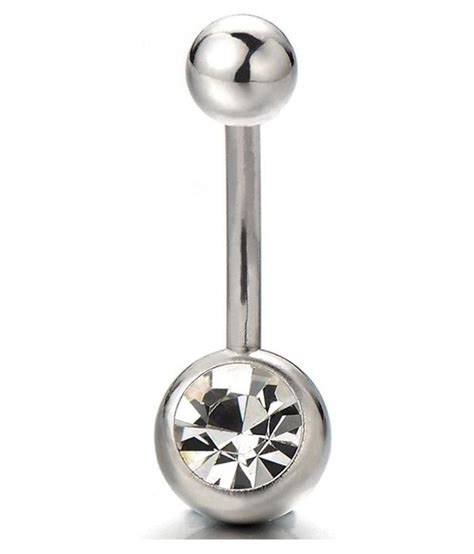 Surgical Steel Belly Button Ring Body Jewelry Piercing Navel Ring
