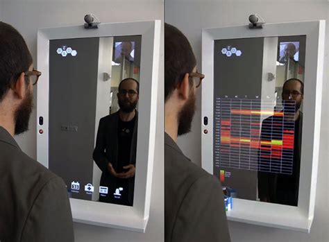 Augmented Reflection Personal Data Mirror 2luxury2com