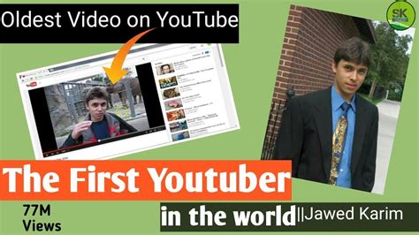 The First Video On Youtube 2005me At Zooby Jawed Karim The First