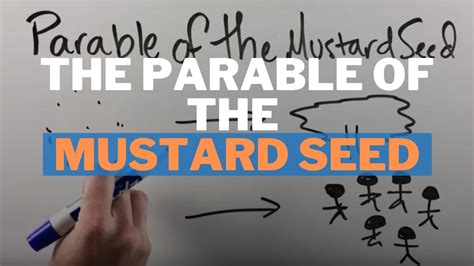 The Parable Of The Mustard Seed Meaning Youtube