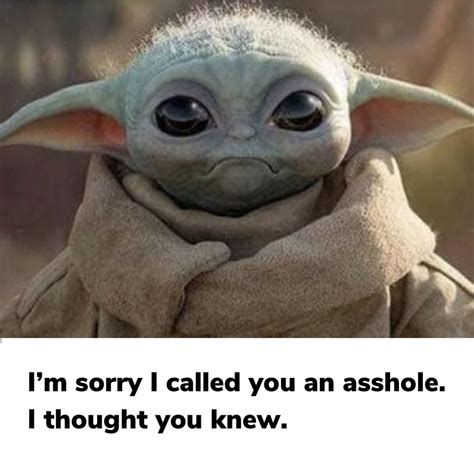 Pin By Ursula Lander On Geek Pics For The Geek In Us All Yoda Funny Yoda Meme Funny Laugh